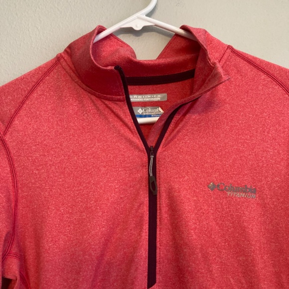 Womens Columbia 1/2 zip long sleeve  small - Picture 4 of 8